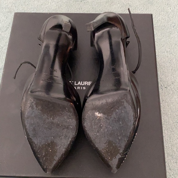 Saint Laurent black stud heels - Picture 3 of 5